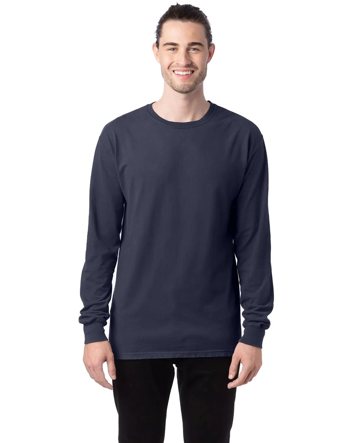 Unisex Garment-Dyed Long-Sleeve T-Shirt 11 of 158