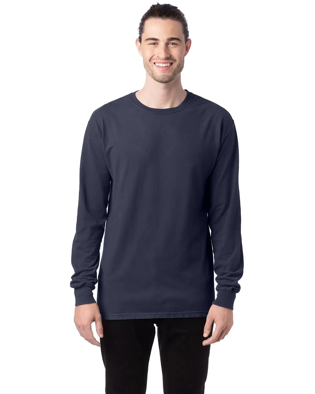 Unisex Garment-Dyed Long-Sleeve T-Shirt 14 of 158