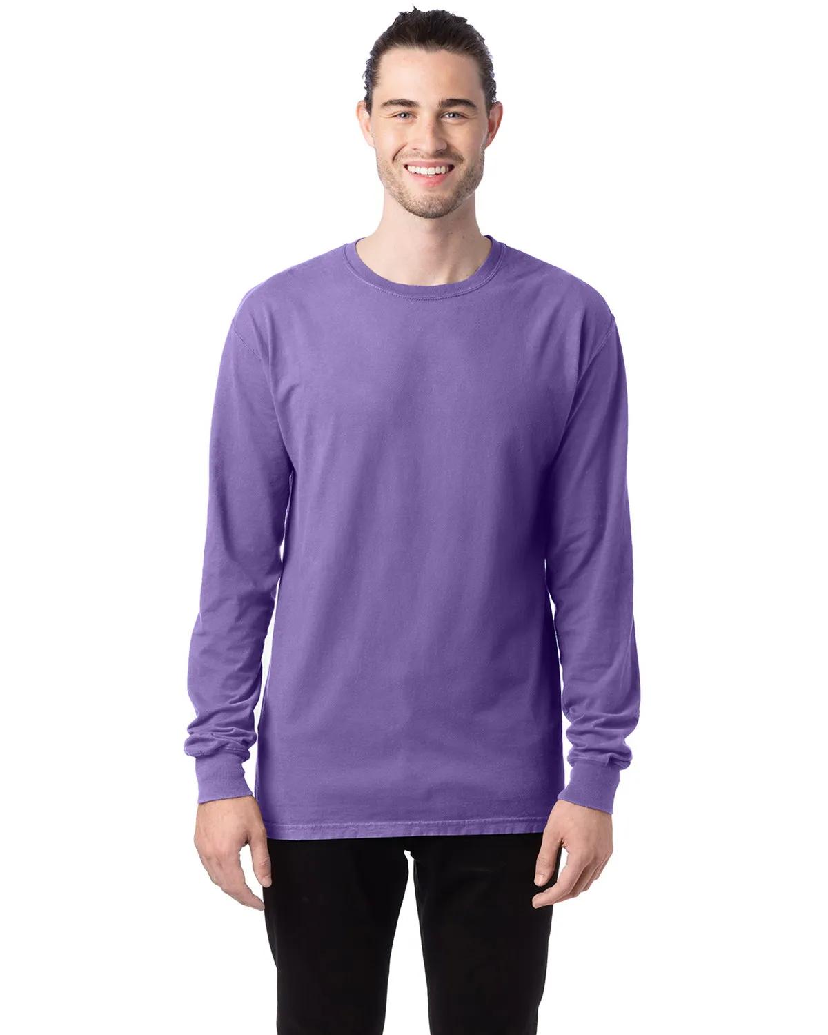 Unisex Garment-Dyed Long-Sleeve T-Shirt 6 of 158