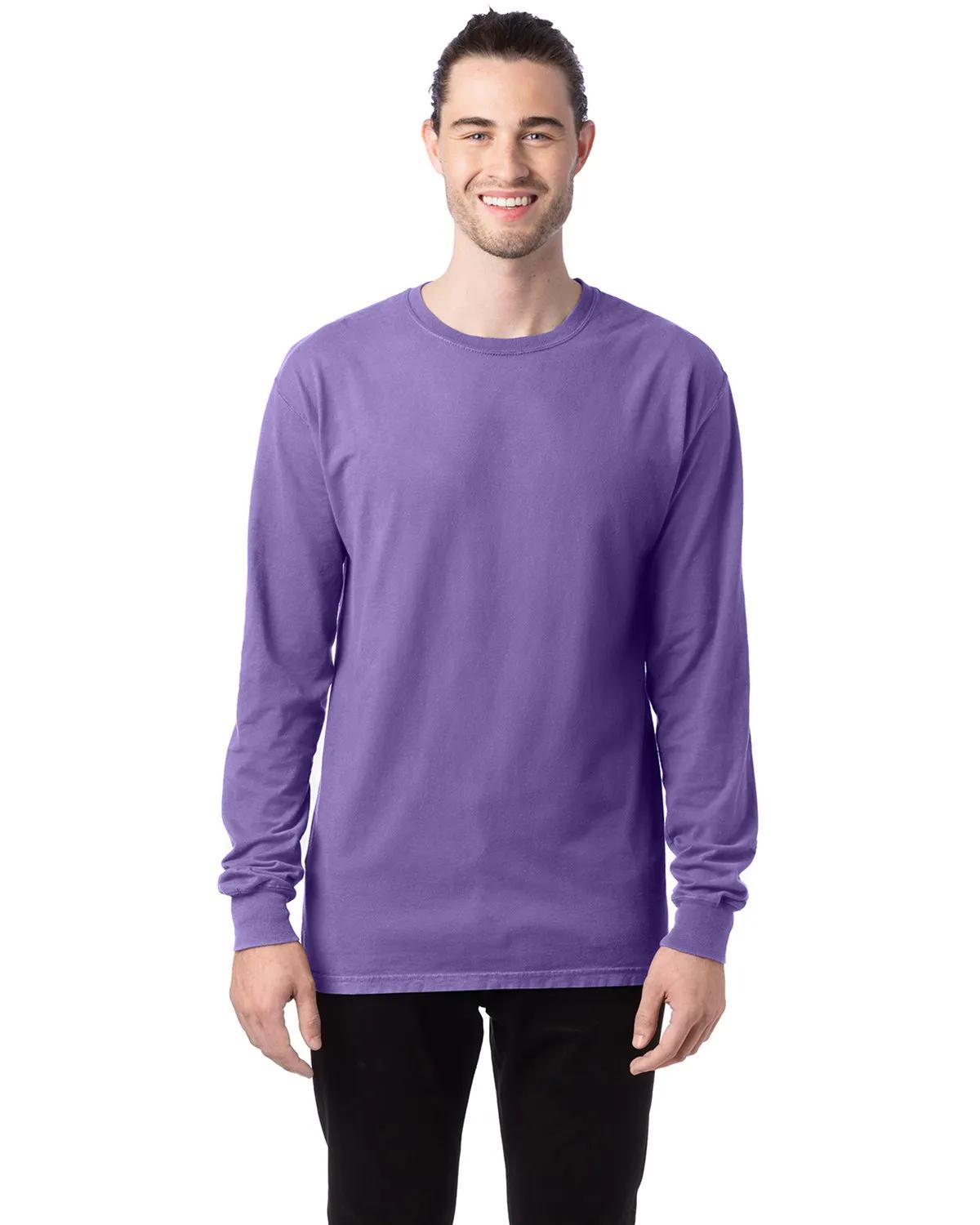 Unisex Garment-Dyed Long-Sleeve T-Shirt 11 of 158