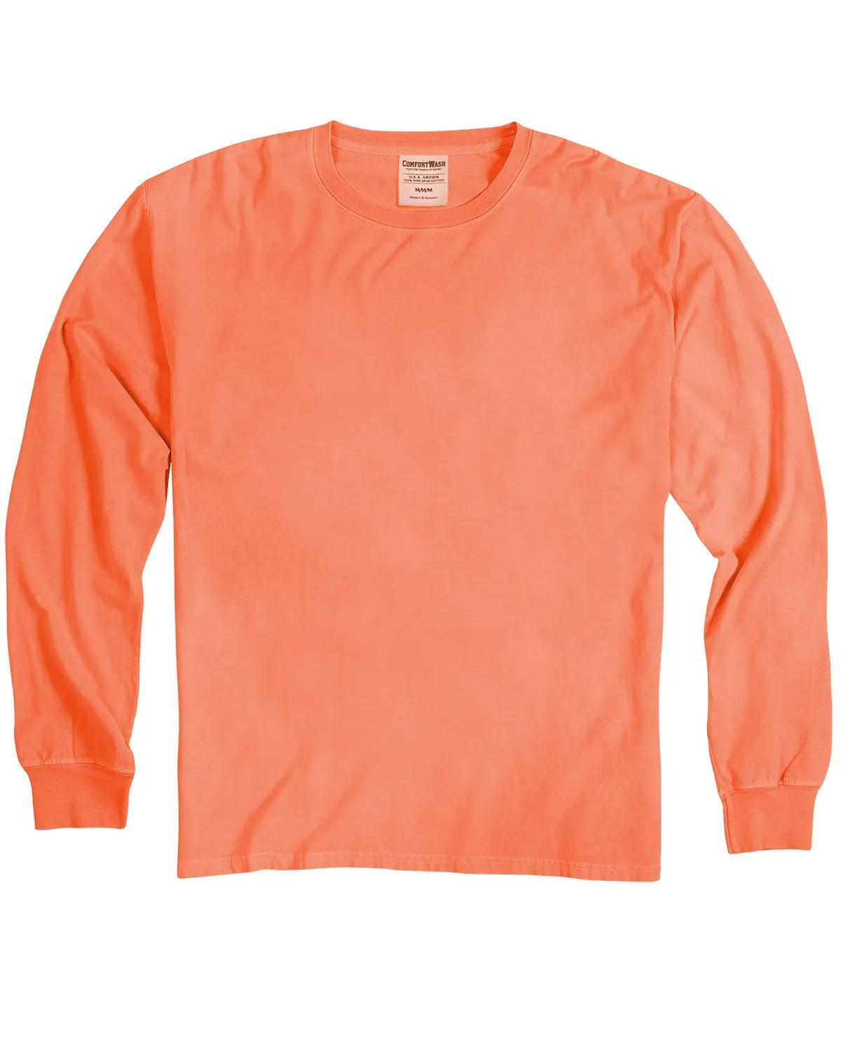 Unisex Garment-Dyed Long-Sleeve T-Shirt 57 of 158