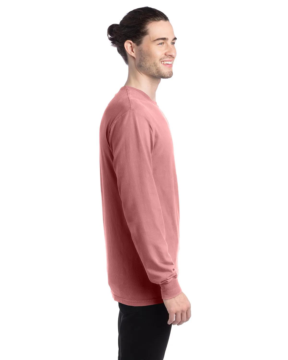 Unisex Garment-Dyed Long-Sleeve T-Shirt 83 of 158