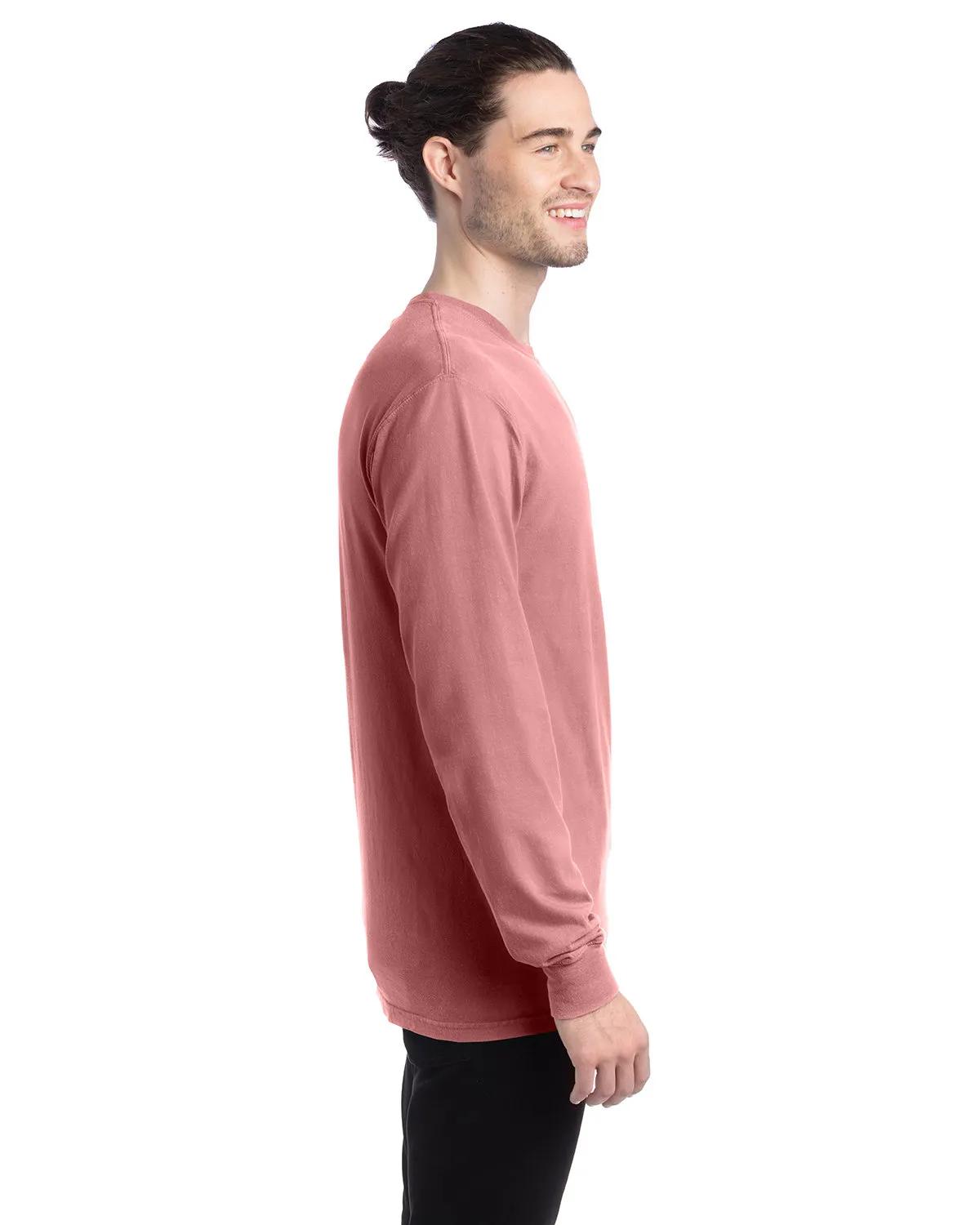 Unisex Garment-Dyed Long-Sleeve T-Shirt 117 of 158