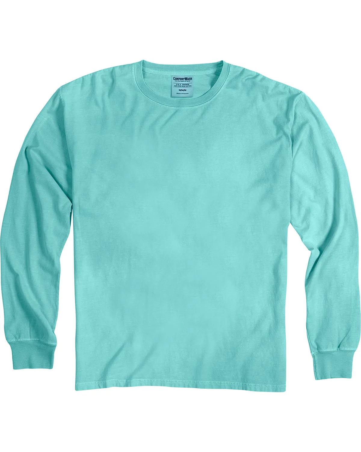 Unisex Garment-Dyed Long-Sleeve T-Shirt 76 of 158