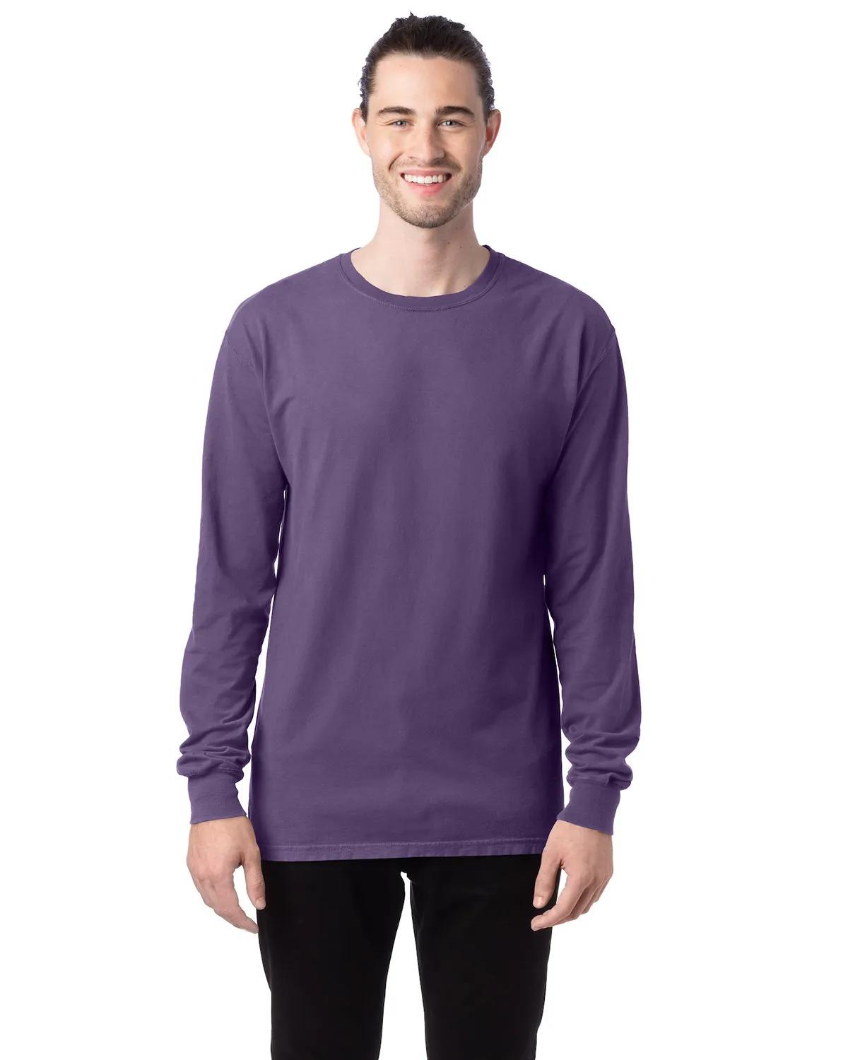 Unisex Garment-Dyed Long-Sleeve T-Shirt 5 of 158