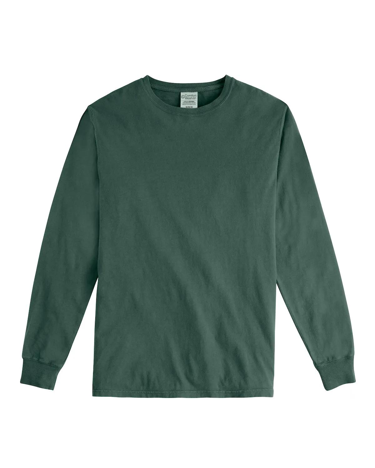 Unisex Garment-Dyed Long-Sleeve T-Shirt 140 of 158