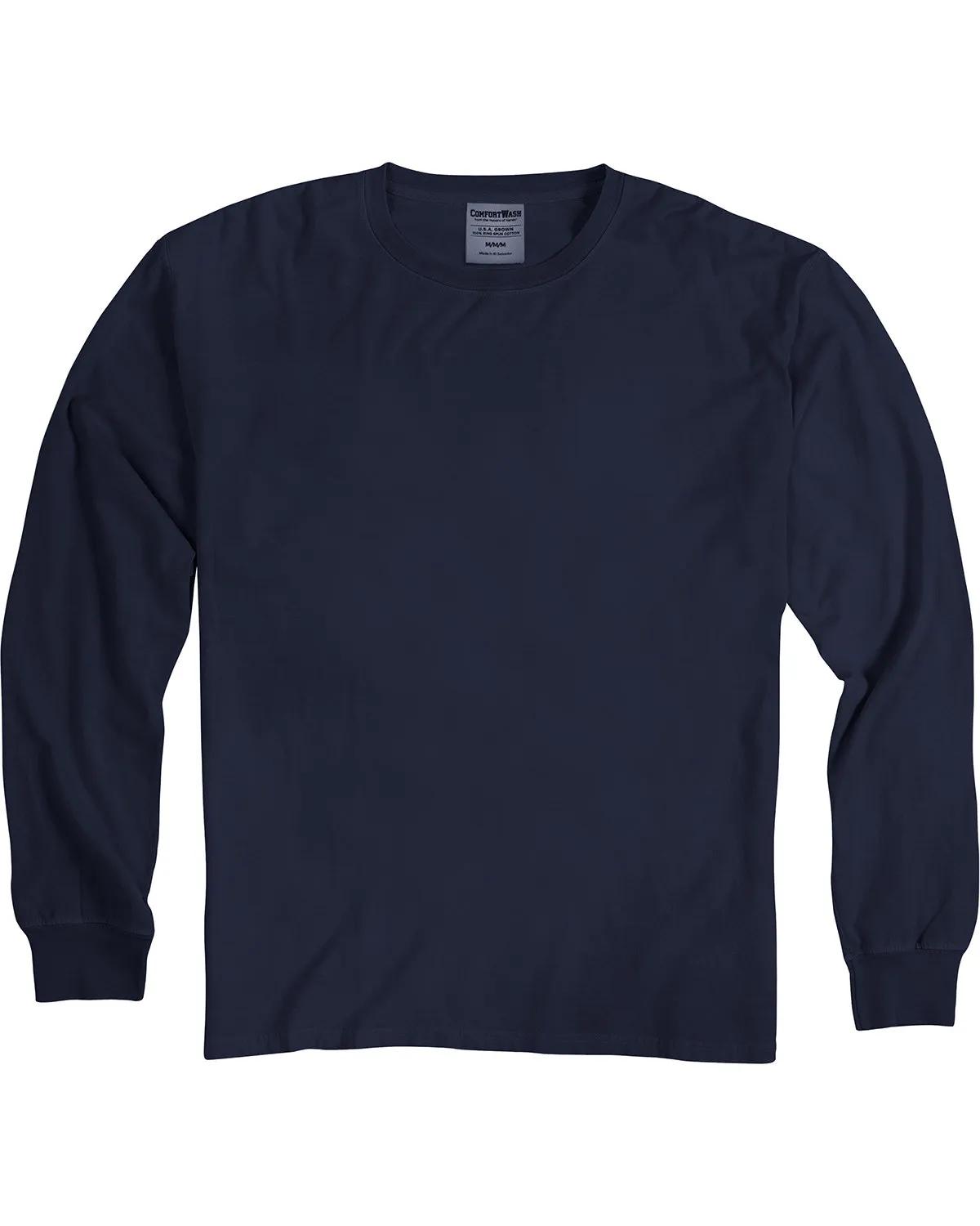 Unisex Garment-Dyed Long-Sleeve T-Shirt 81 of 158