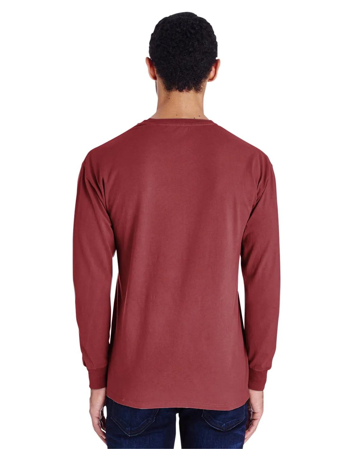 Unisex Garment-Dyed Long-Sleeve T-Shirt 88 of 158