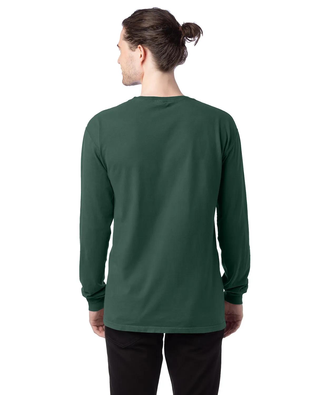 Unisex Garment-Dyed Long-Sleeve T-Shirt 47 of 158