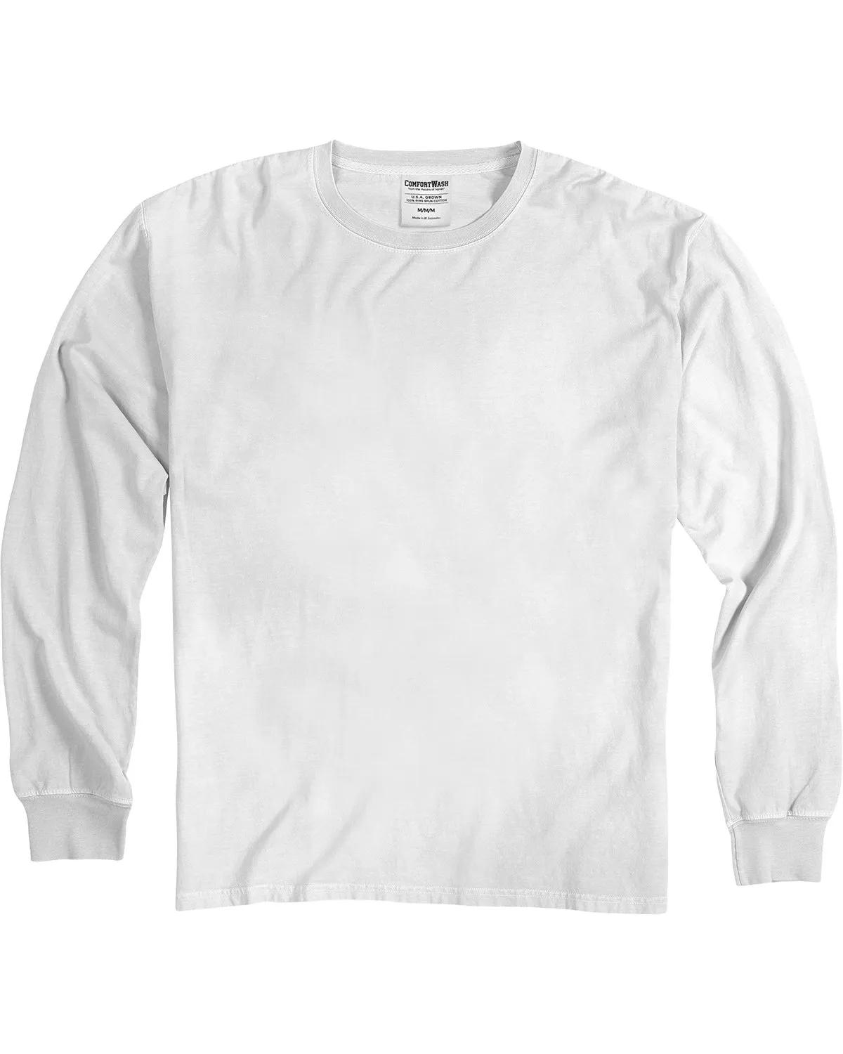 Unisex Garment-Dyed Long-Sleeve T-Shirt 39 of 158