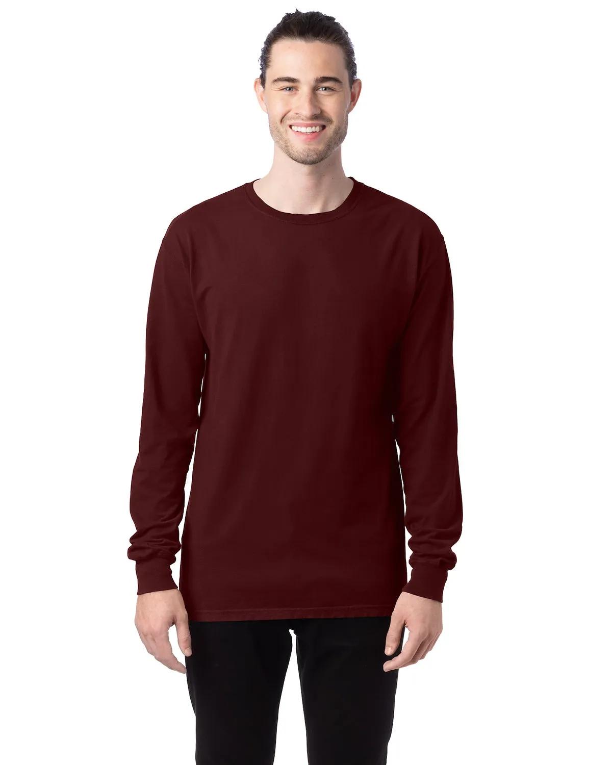 Unisex Garment-Dyed Long-Sleeve T-Shirt 7 of 158