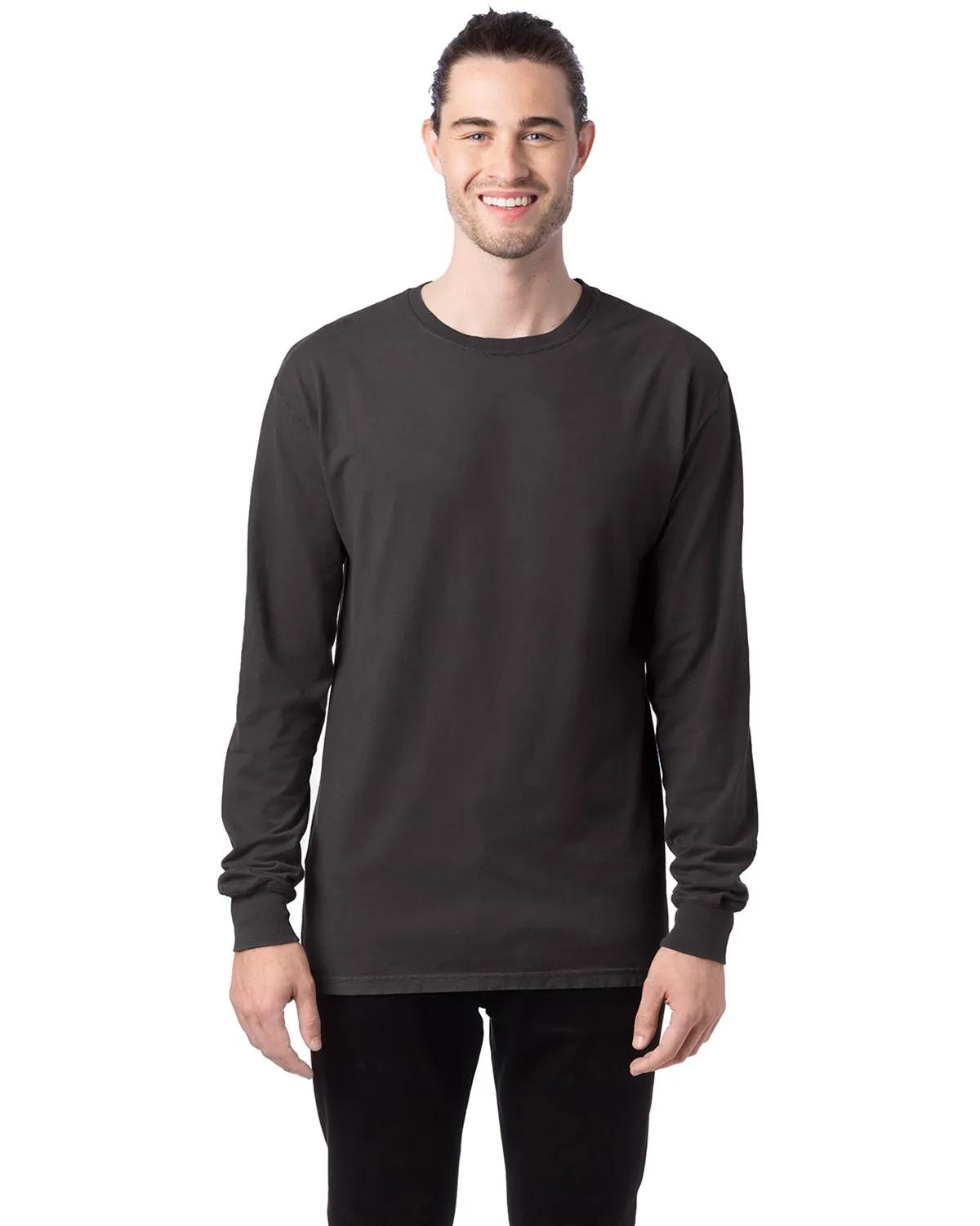 Unisex Garment-Dyed Long-Sleeve T-Shirt 22 of 158