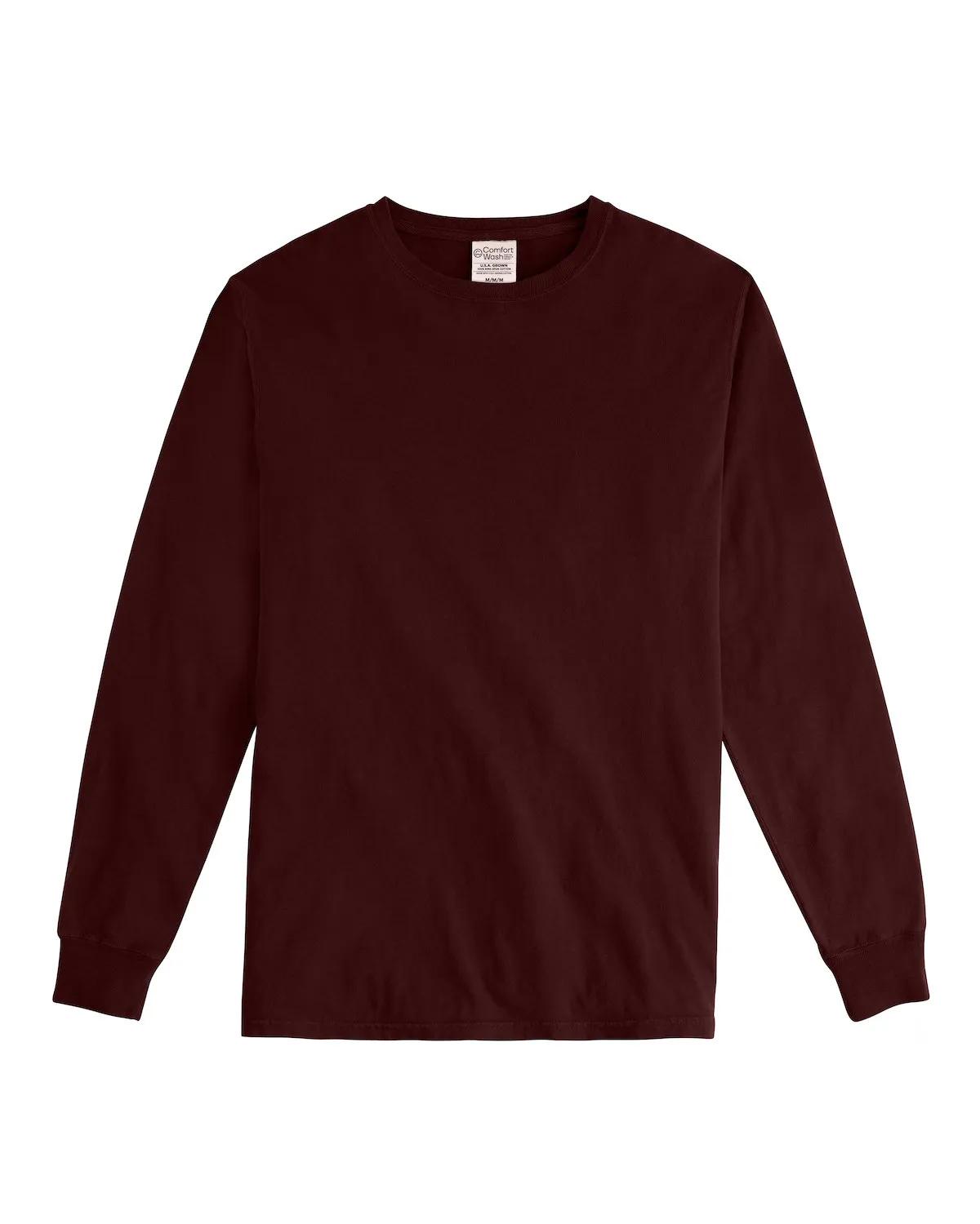 Unisex Garment-Dyed Long-Sleeve T-Shirt 151 of 158