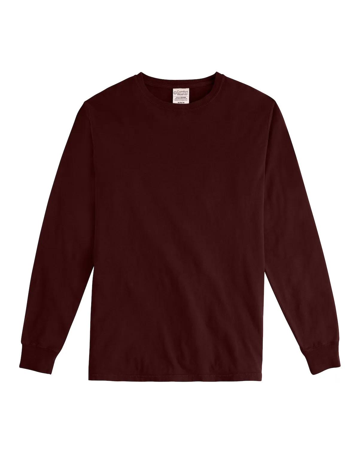 Unisex Garment-Dyed Long-Sleeve T-Shirt 60 of 158