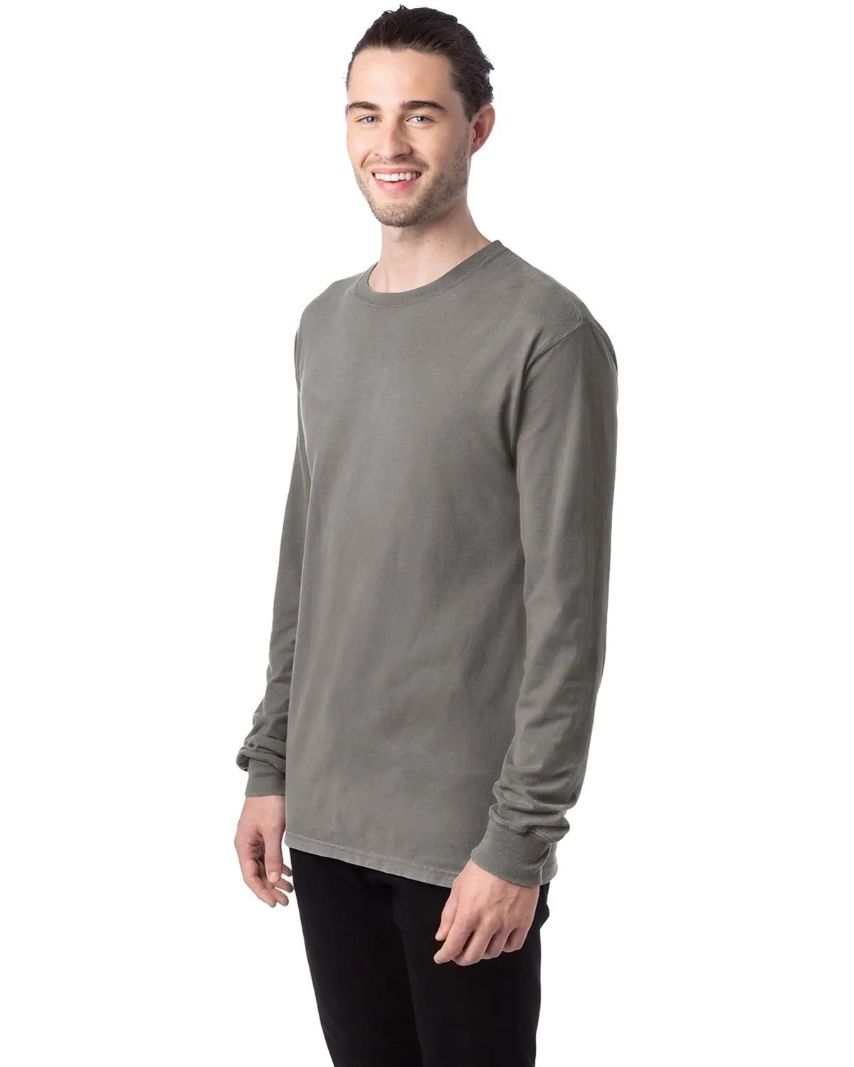 Unisex Garment-Dyed Long-Sleeve T-Shirt 48 of 158