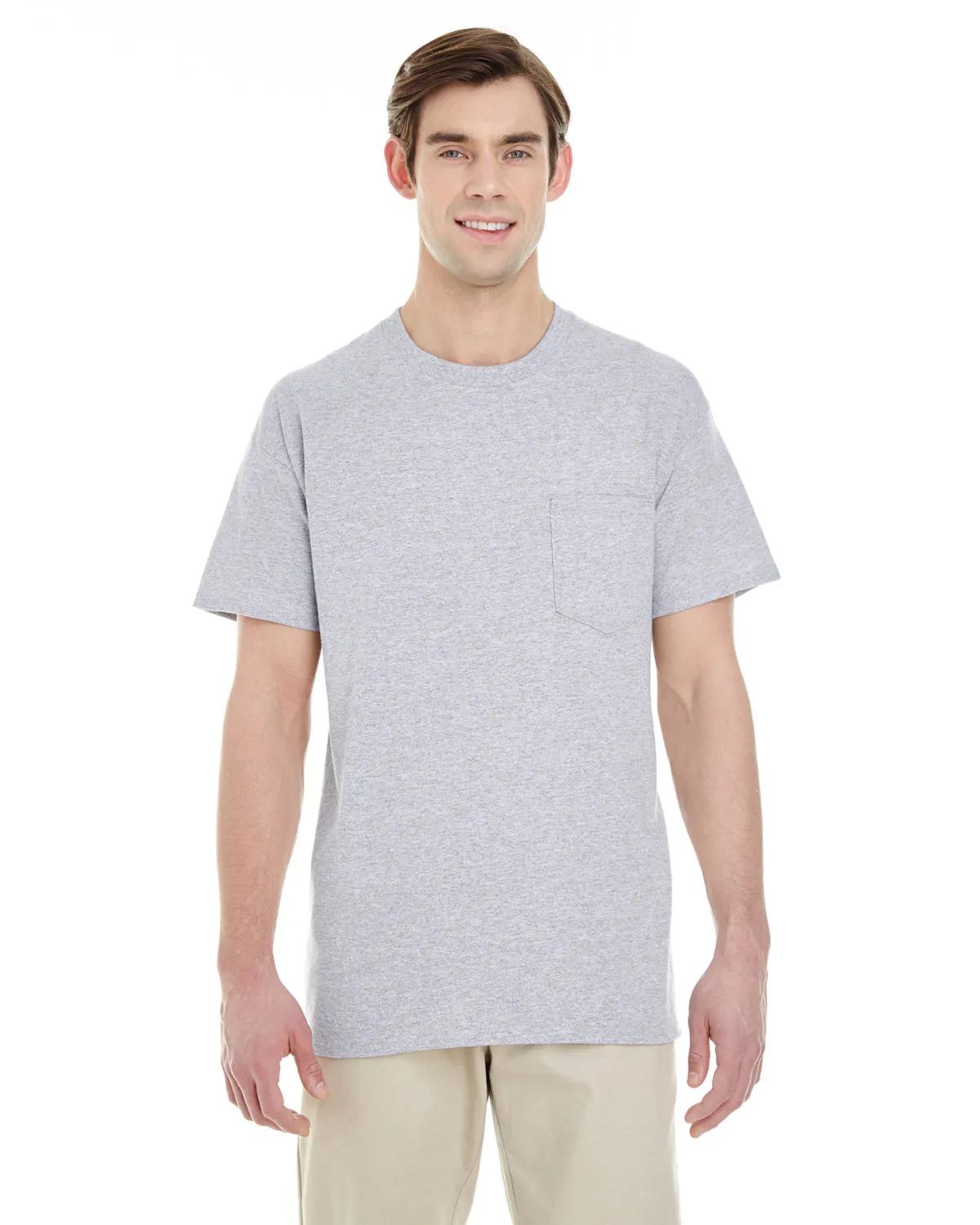 Unisex Heavy Cotton Pocket T-Shirt 4 of 37
