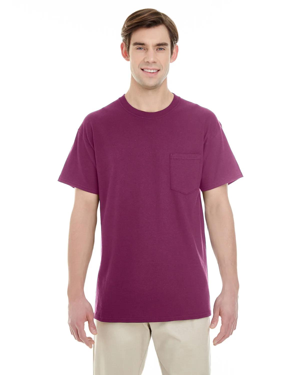 Unisex Heavy Cotton Pocket T-Shirt 3 of 37