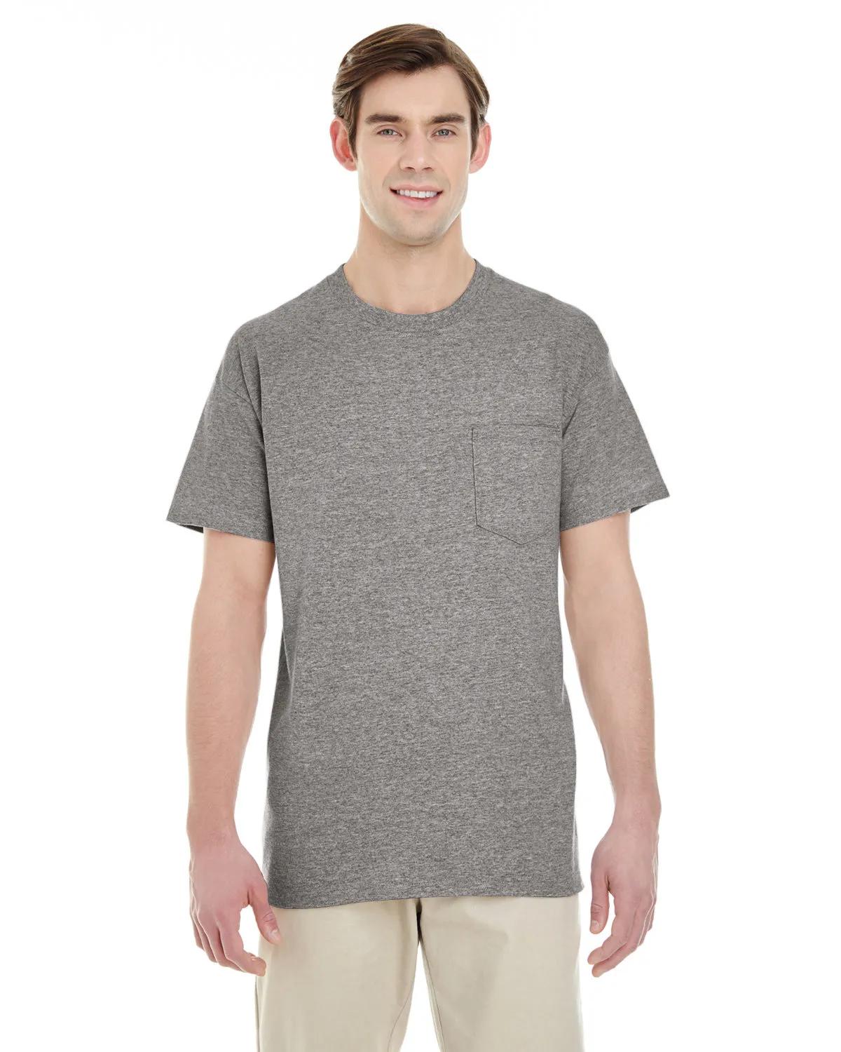 Unisex Heavy Cotton Pocket T-Shirt 4 of 37