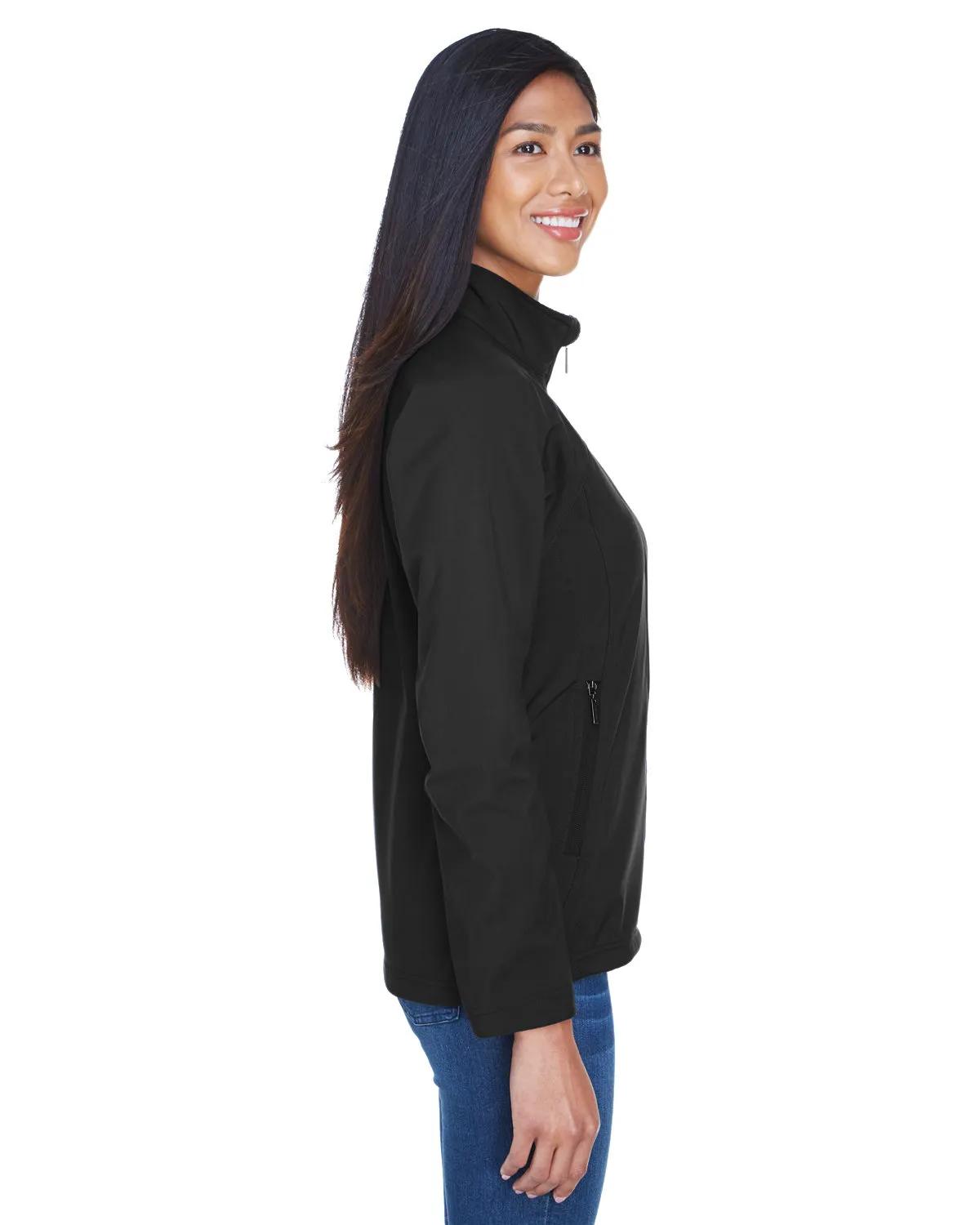 Ladies' Three-Layer Fleece Bonded Performance Soft Shell Jacket 8 of 11