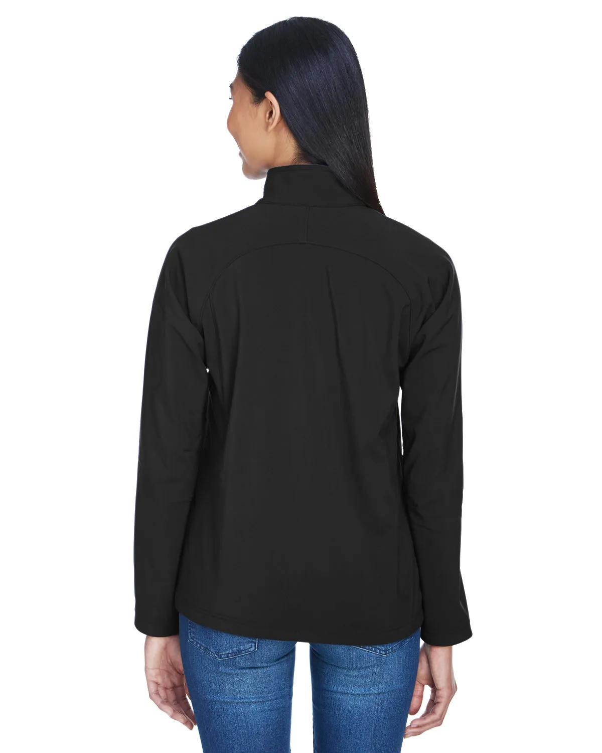 Ladies' Three-Layer Fleece Bonded Performance Soft Shell Jacket 5 of 11