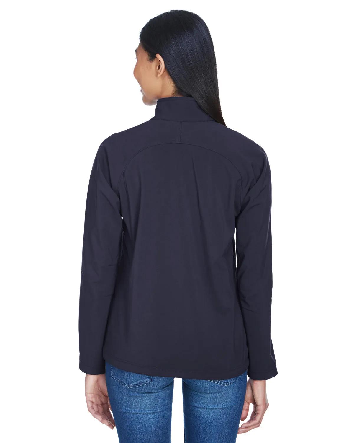 Ladies' Three-Layer Fleece Bonded Performance Soft Shell Jacket 2 of 11