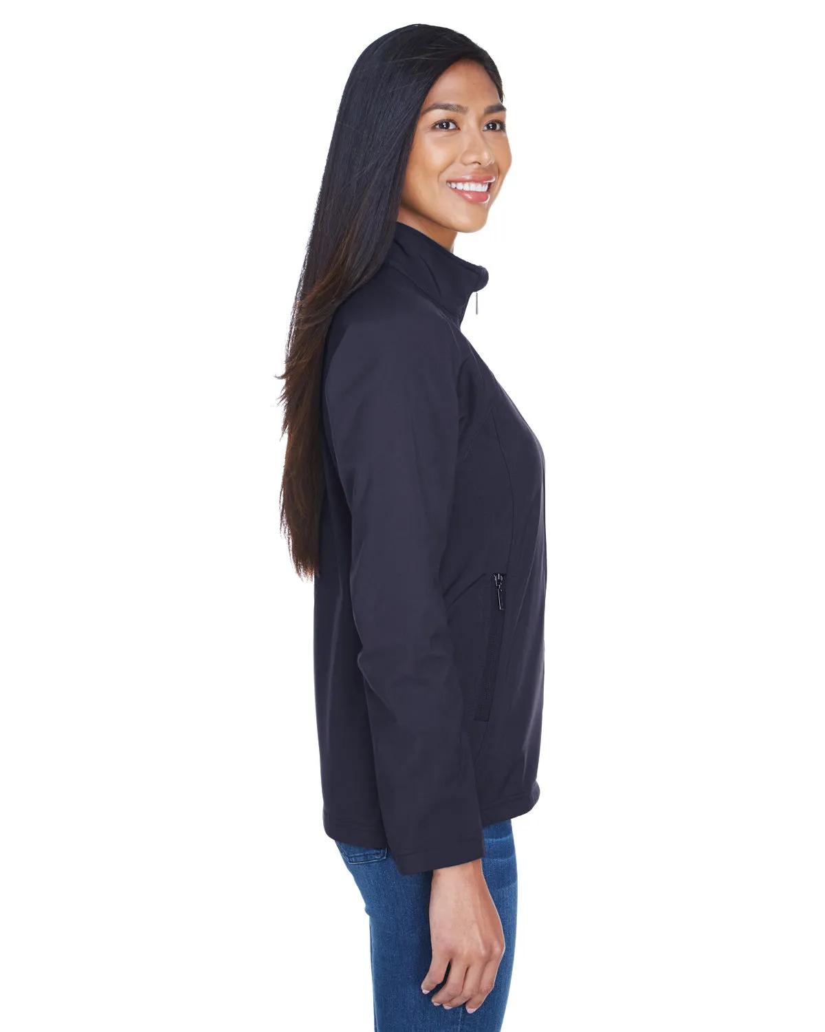 Ladies' Three-Layer Fleece Bonded Performance Soft Shell Jacket 3 of 11