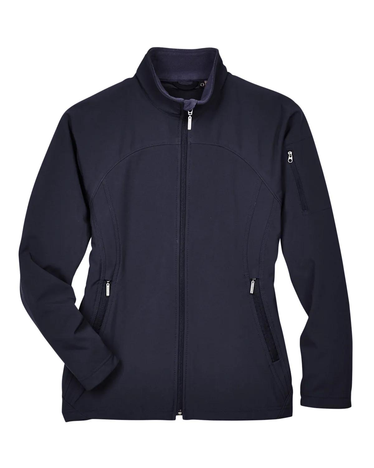 Ladies' Three-Layer Fleece Bonded Performance Soft Shell Jacket 10 of 11