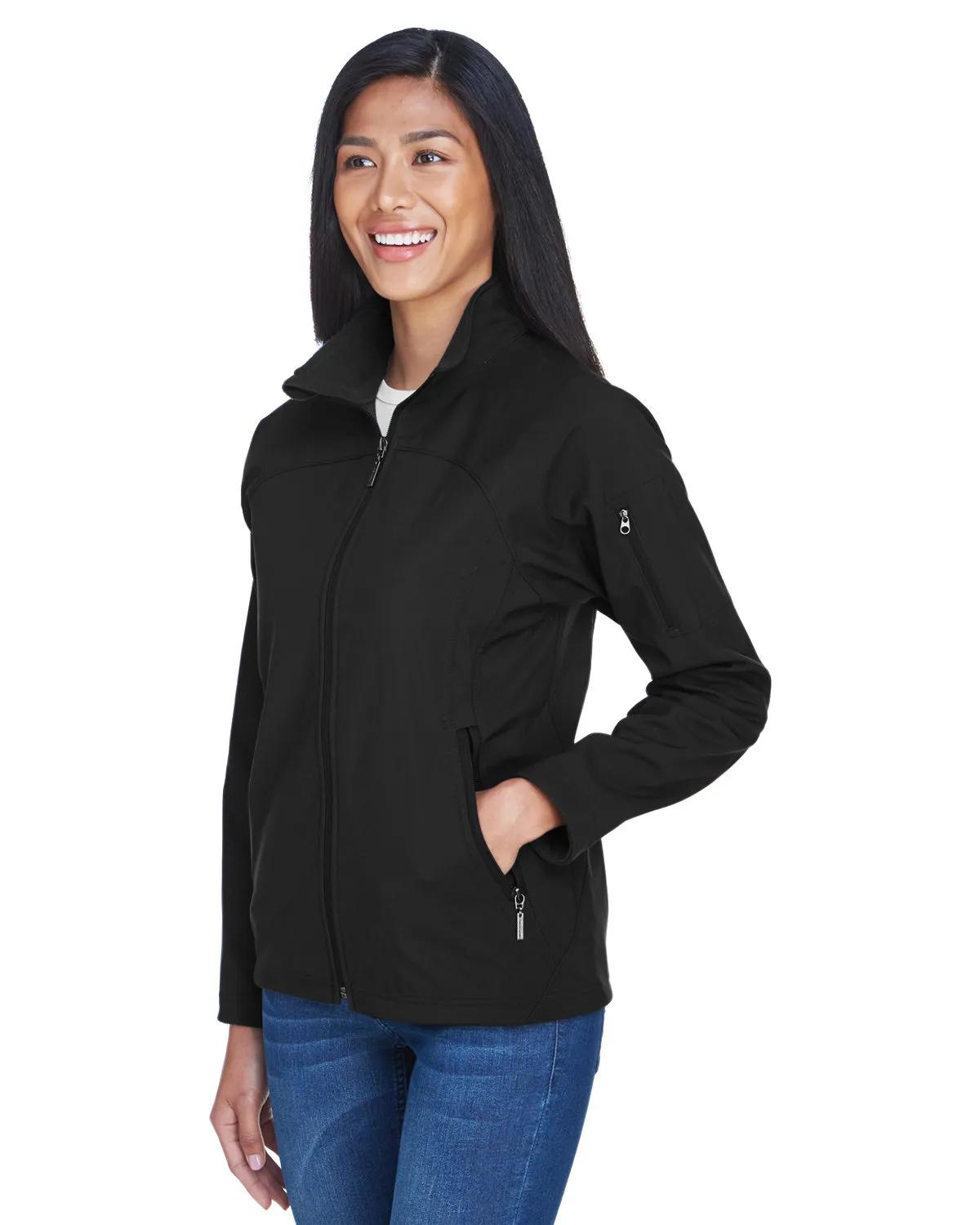 Ladies' Three-Layer Fleece Bonded Performance Soft Shell Jacket 6 of 11