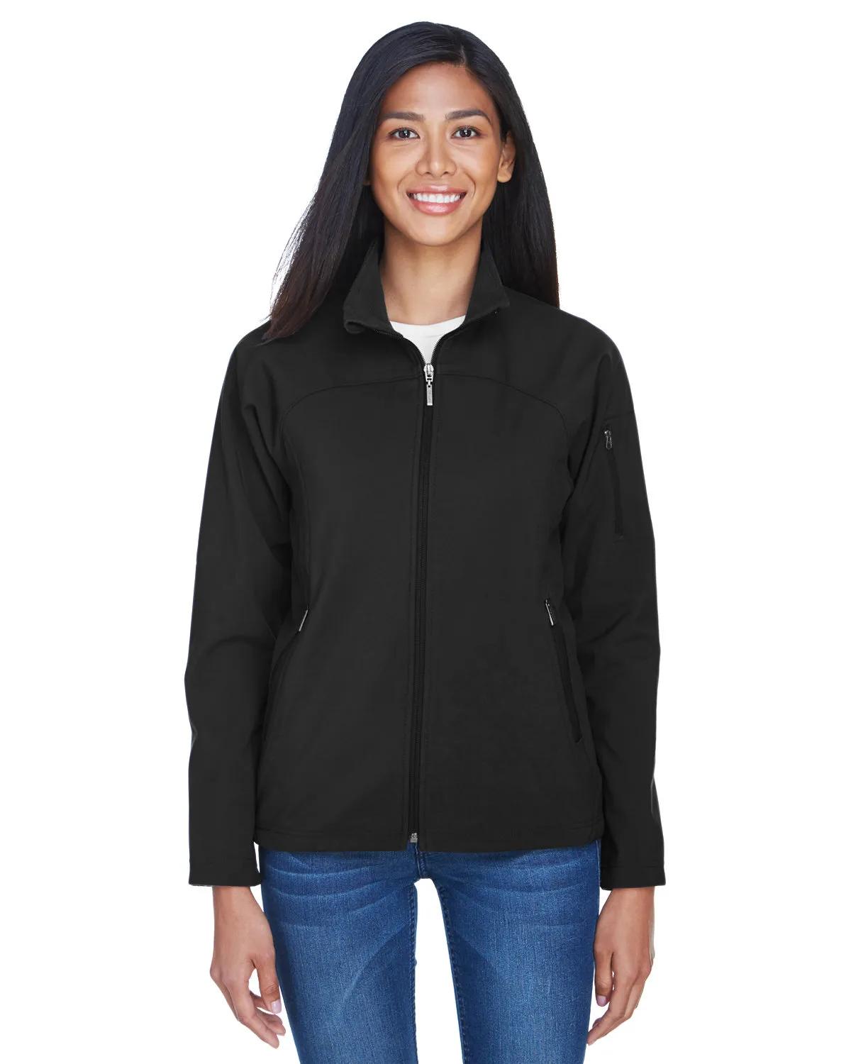 Ladies' Three-Layer Fleece Bonded Performance Soft Shell Jacket 1 of 11