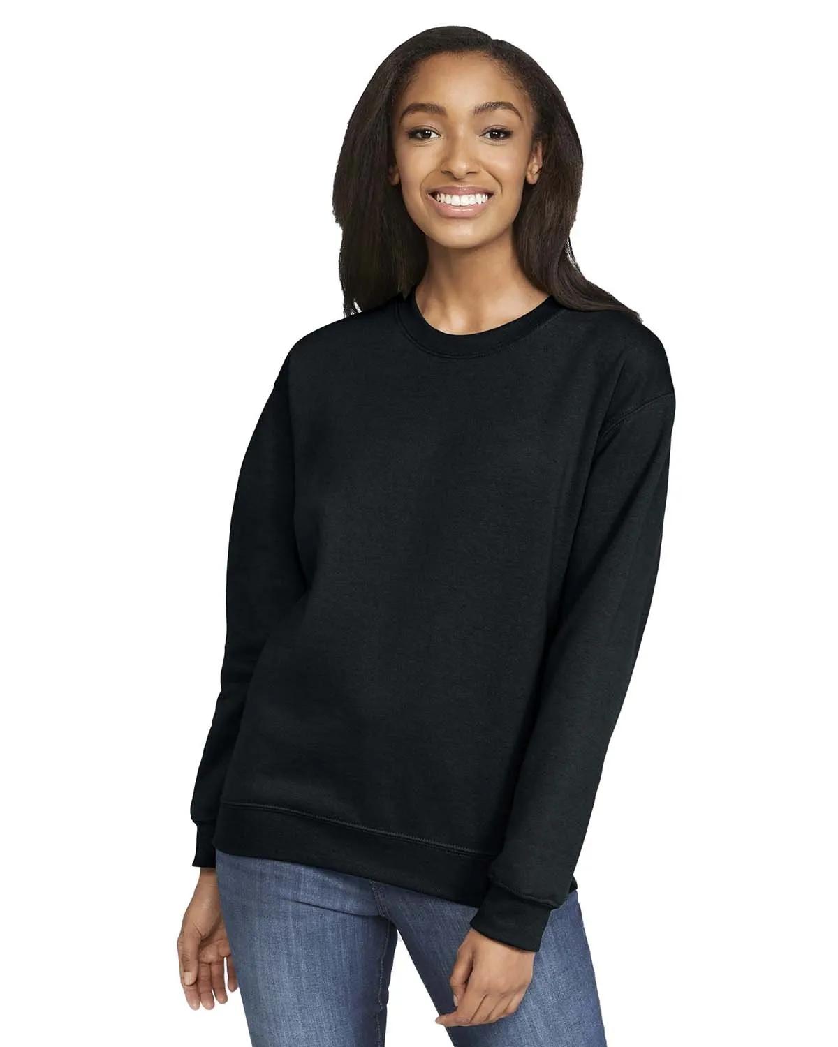Adult Softstyle® Fleece Crew Sweatshirt 7 of 47