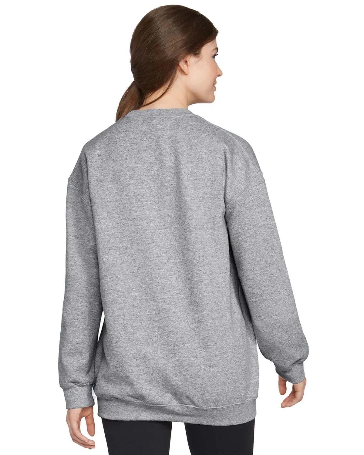 Adult Softstyle® Fleece Crew Sweatshirt 24 of 47