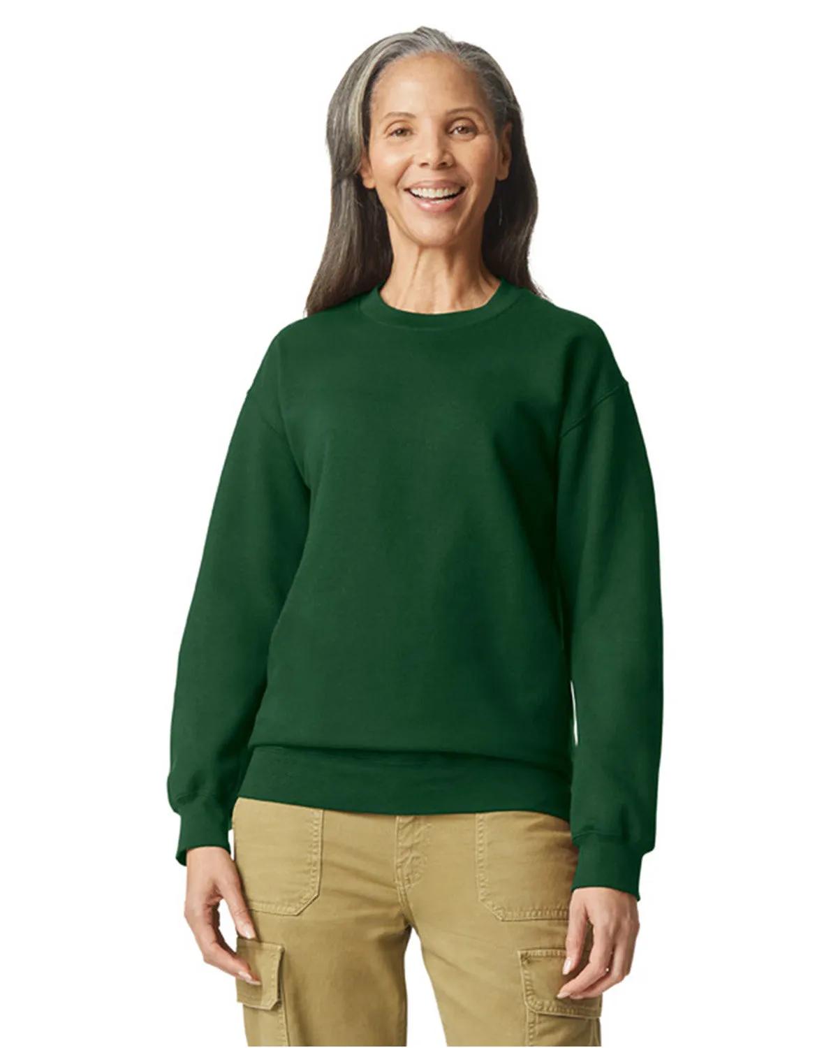 Adult Softstyle® Fleece Crew Sweatshirt 5 of 47