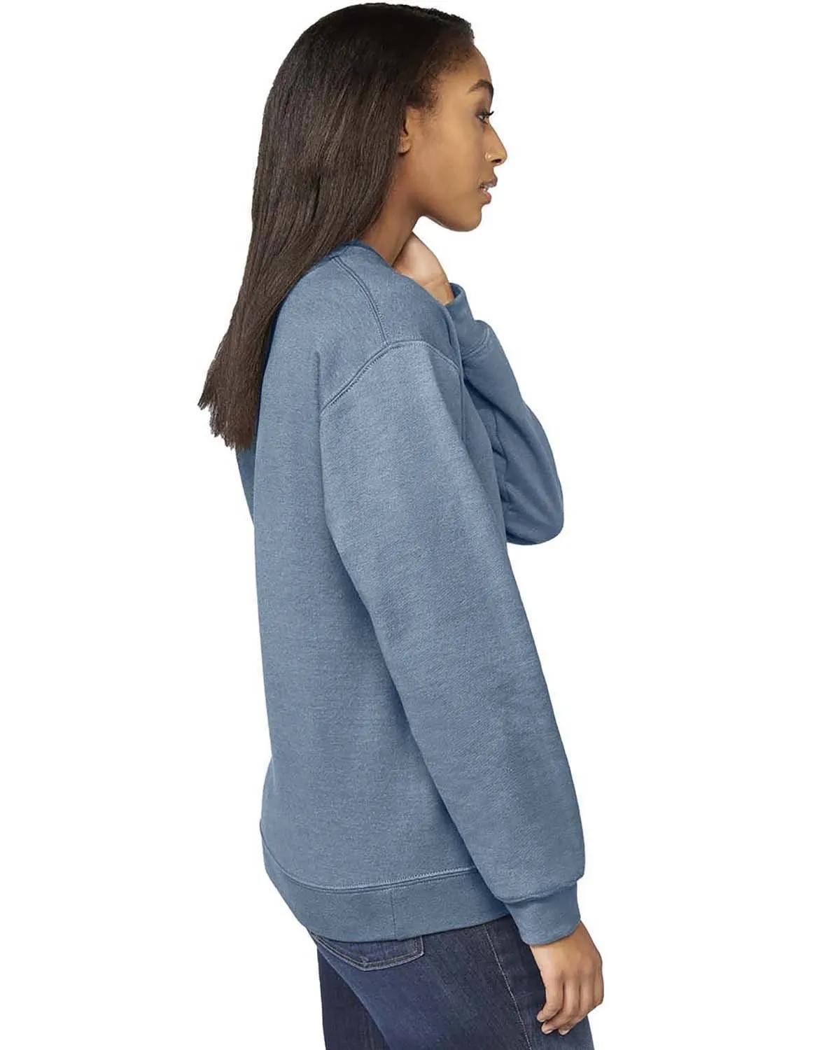 Adult Softstyle® Fleece Crew Sweatshirt 20 of 47
