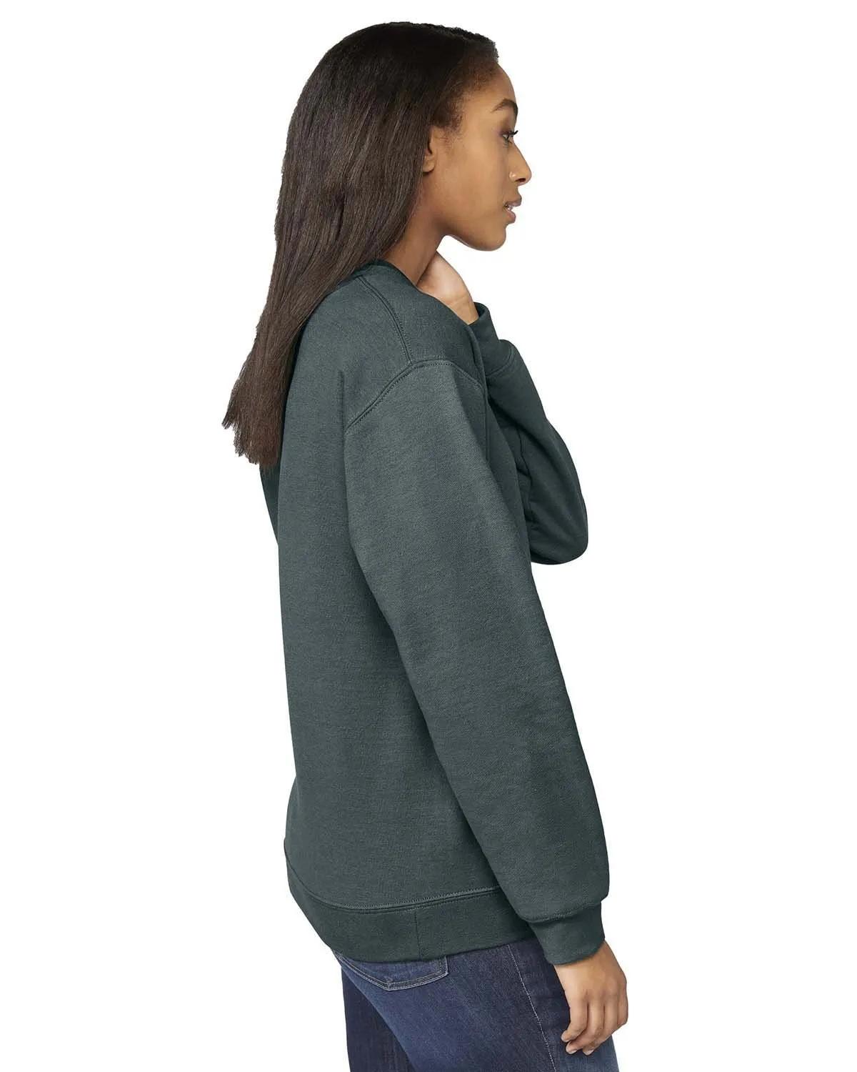 Adult Softstyle® Fleece Crew Sweatshirt 27 of 47