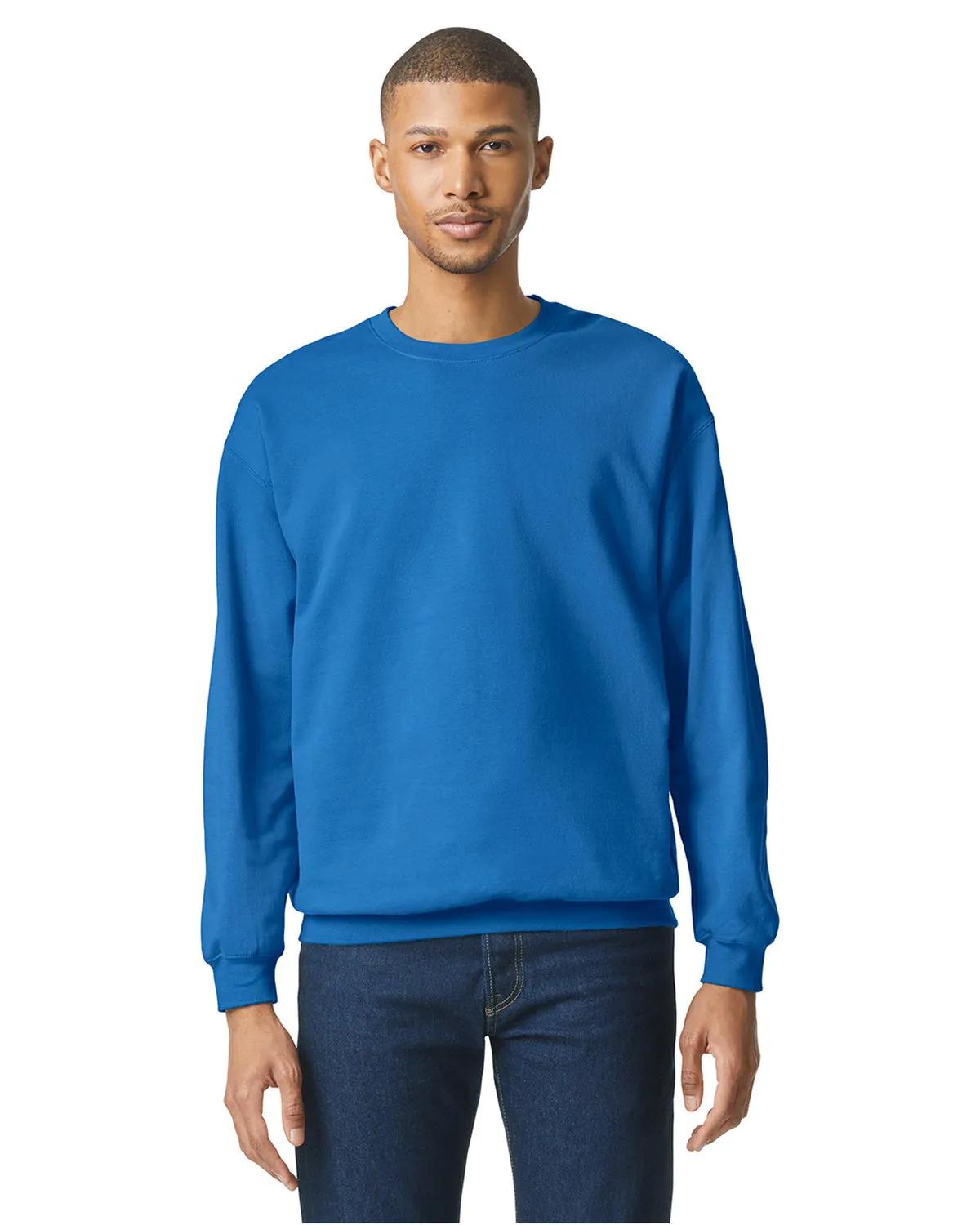 Adult Softstyle® Fleece Crew Sweatshirt 8 of 47