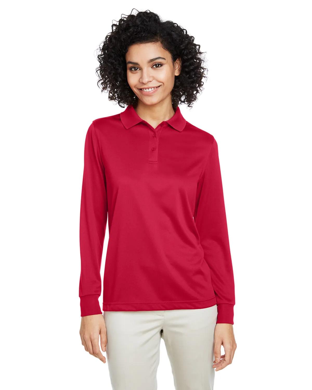 Ladies' Advantage Snag Protection Plus IL Long Sleeve Polo 2 of 49