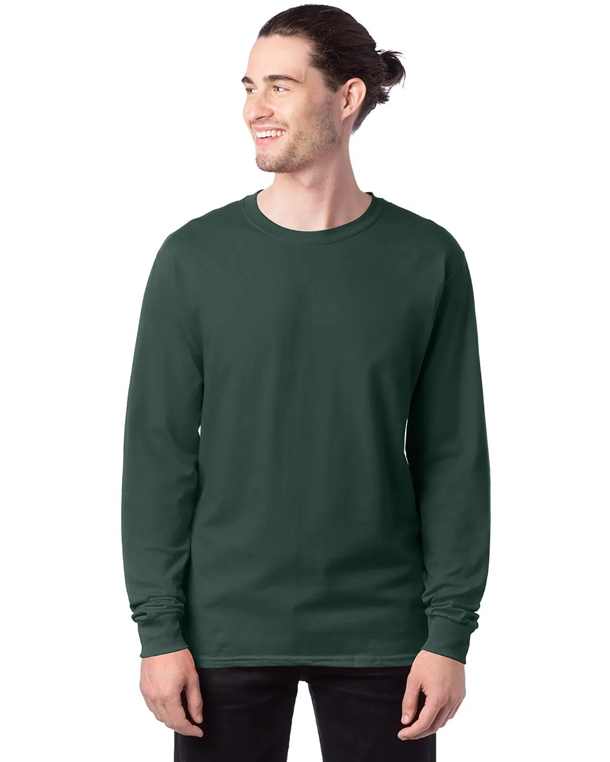 Men's ComfortSoft® Long-Sleeve T-Shirt 1 of 91