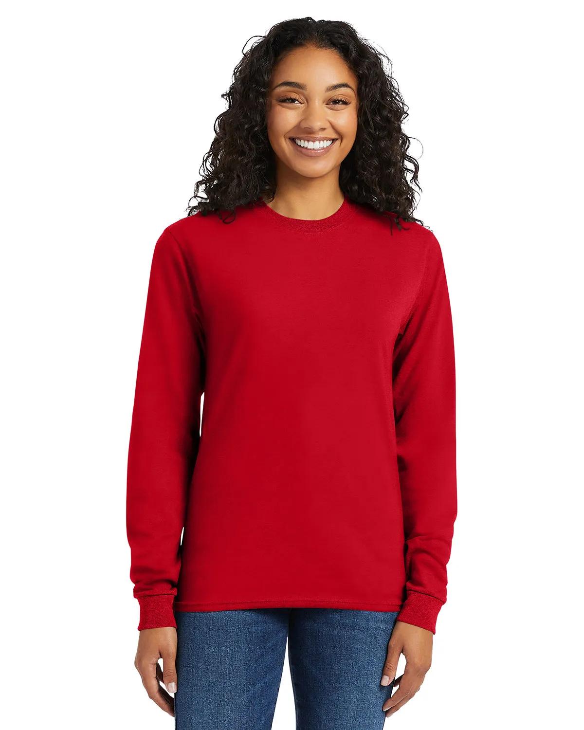 Men's ComfortSoft® Long-Sleeve T-Shirt 8 of 91