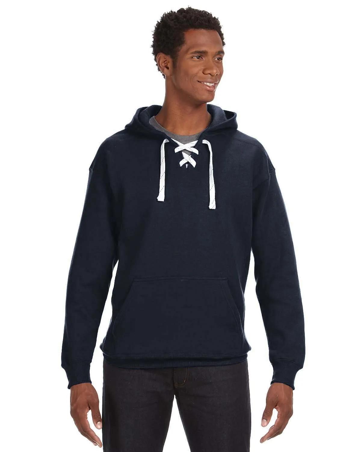 Adult Sport Lace Hooded Sweatshirt 9 of 35