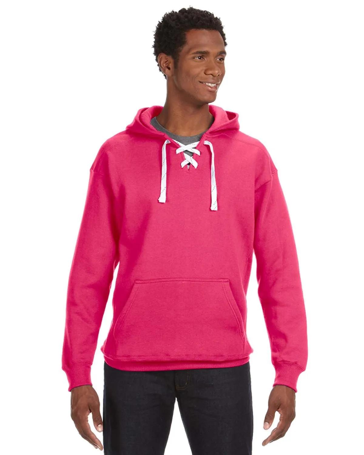 Adult Sport Lace Hooded Sweatshirt 8 of 35