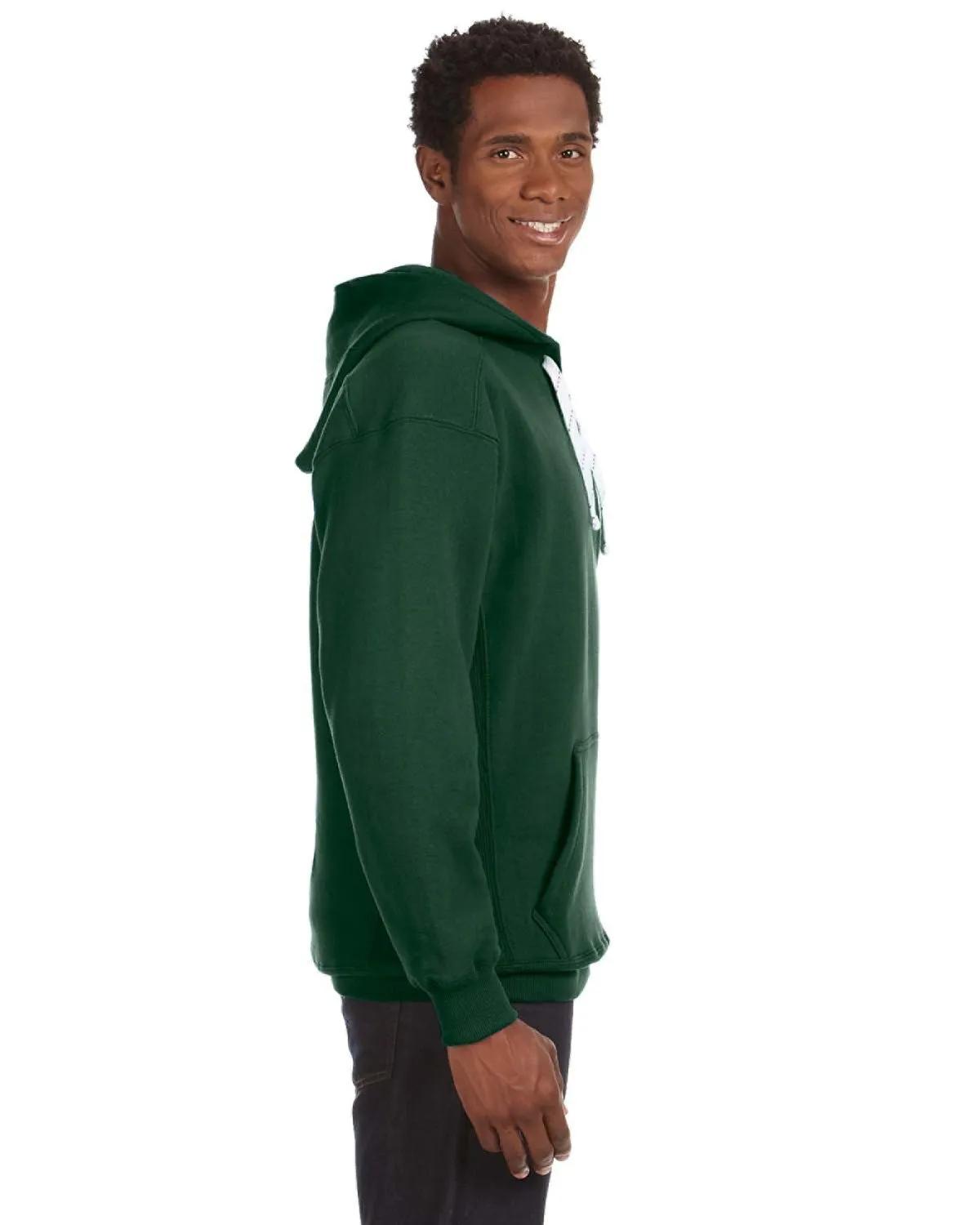 Adult Sport Lace Hooded Sweatshirt 34 of 35