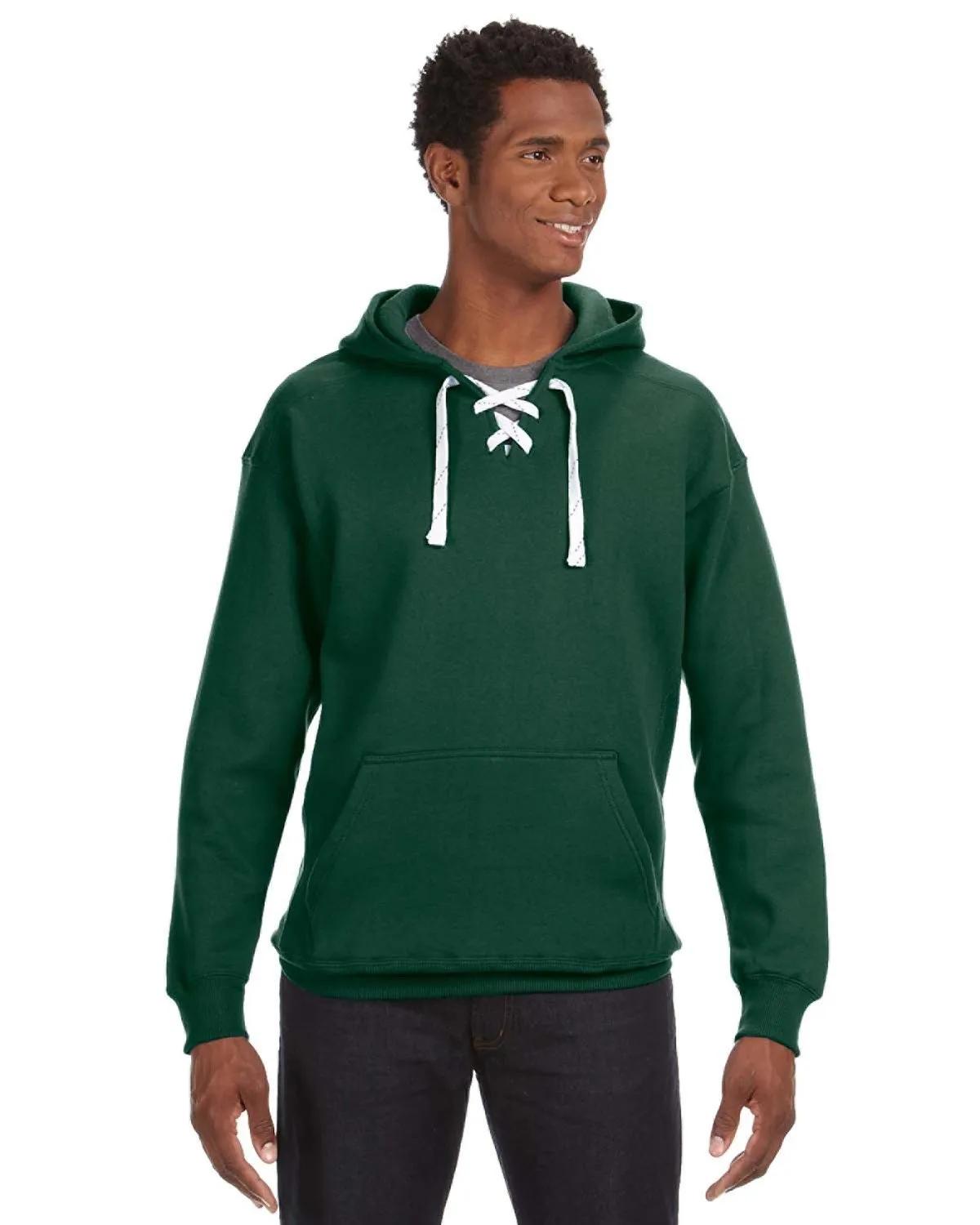 Adult Sport Lace Hooded Sweatshirt 12 of 35