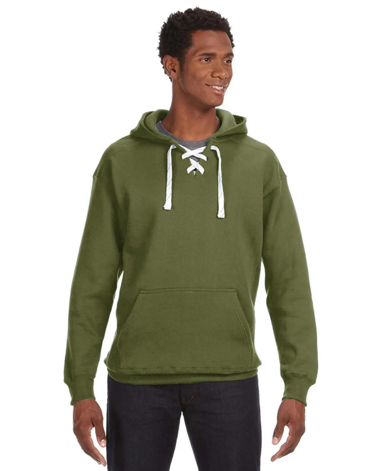 Adult Sport Lace Hooded Sweatshirt 11 of 35