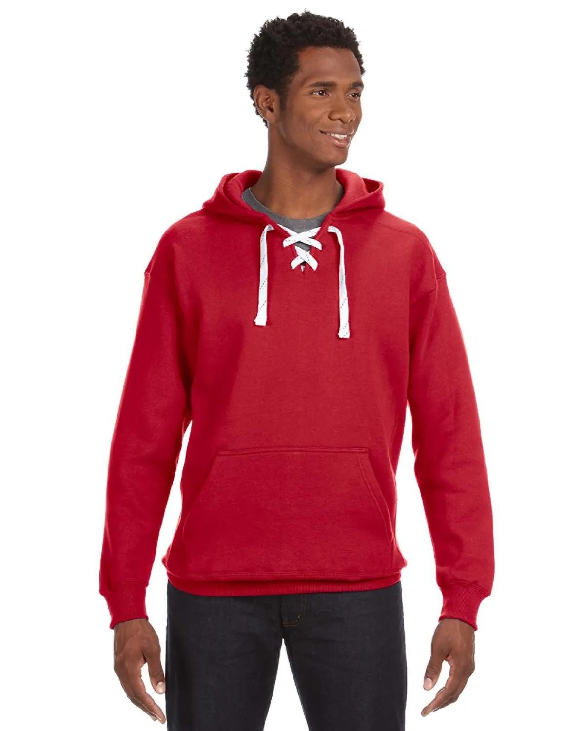 Adult Sport Lace Hooded Sweatshirt 5 of 35