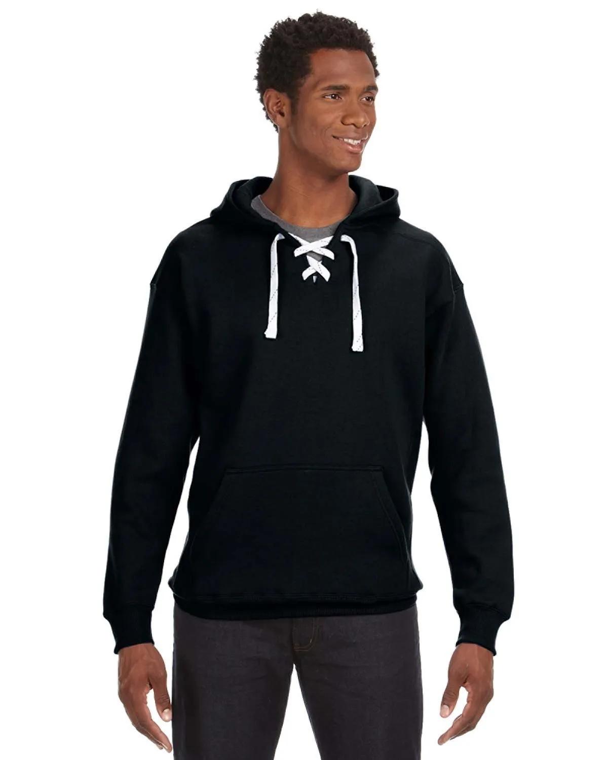 Adult Sport Lace Hooded Sweatshirt 2 of 35