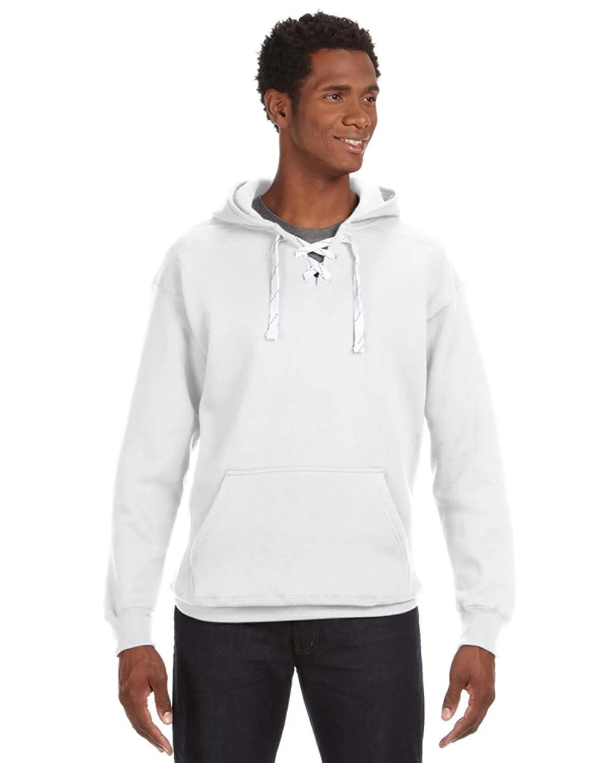 Adult Sport Lace Hooded Sweatshirt 4 of 35