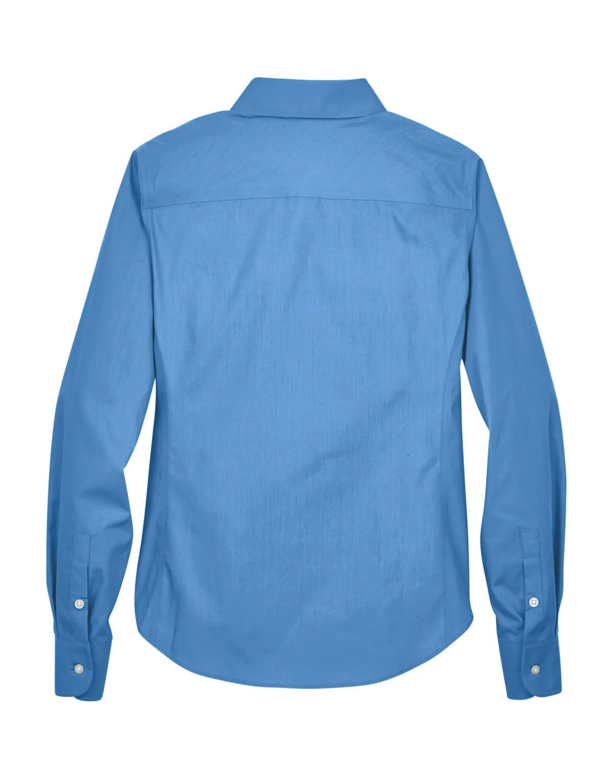 Ladies' Crown Collection® Solid Broadcloth Woven Shirt 43 of 62