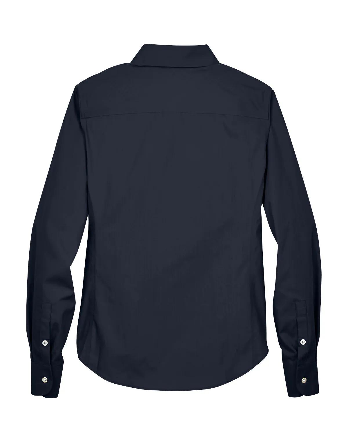 Ladies' Crown Collection® Solid Broadcloth Woven Shirt 34 of 62