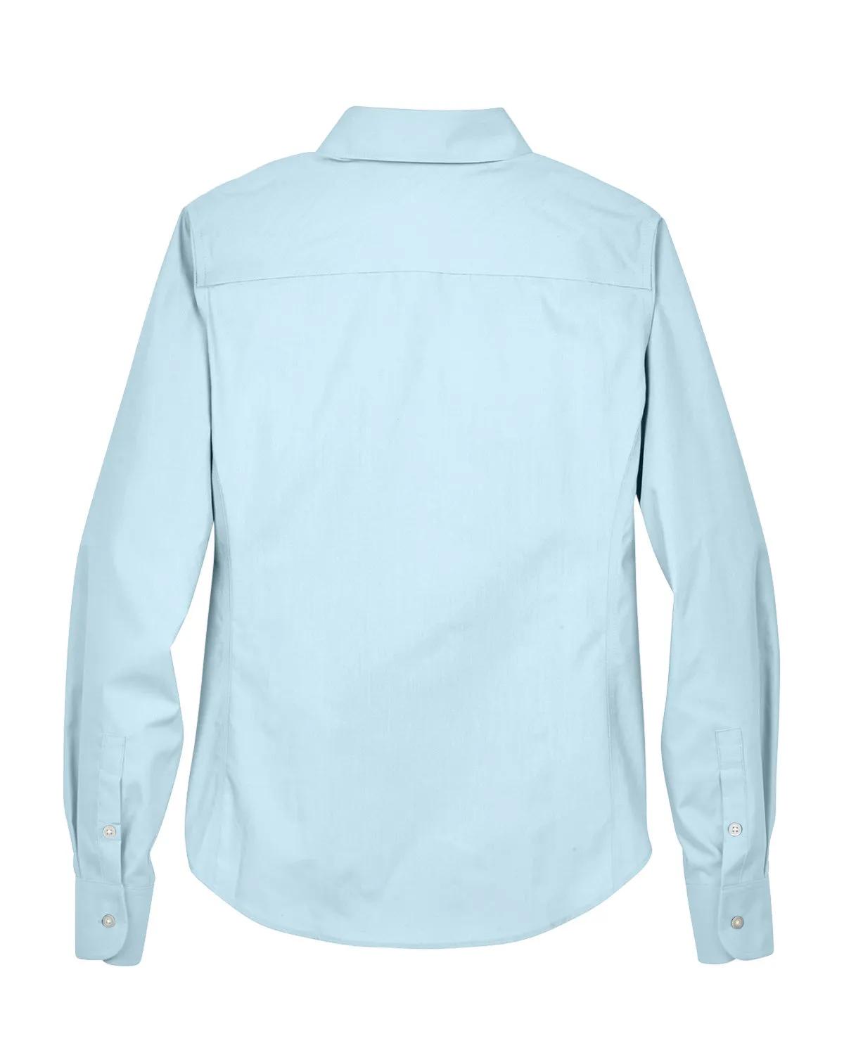 Ladies' Crown Collection® Solid Broadcloth Woven Shirt 46 of 62