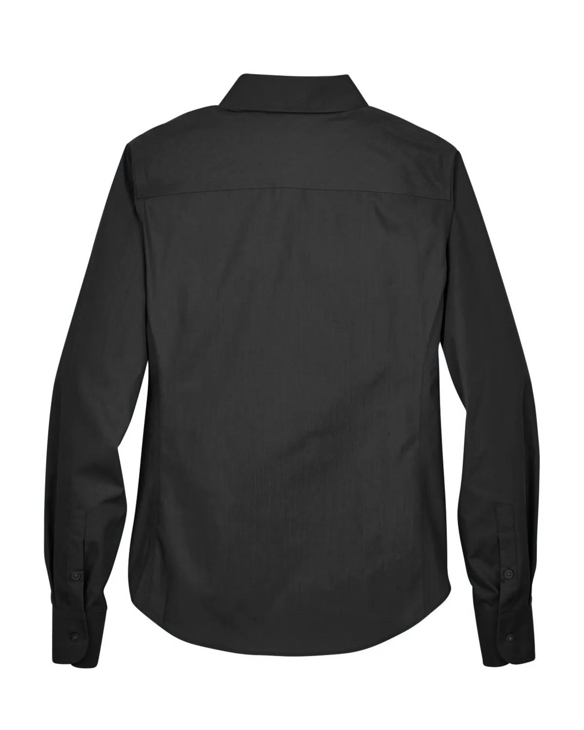 Ladies' Crown Collection® Solid Broadcloth Woven Shirt 37 of 62